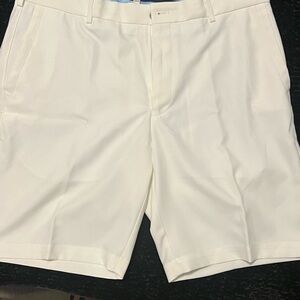 Peter Millar white shorts